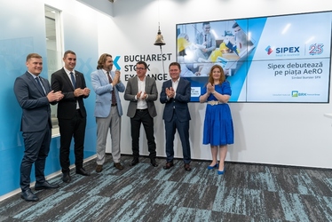 Sipex ajunge la cota bursei ca o companie cu o valoare de piață de 170 milioane lei. Angajamente pentru creștere sănătoasă. "Meșterică și Profit"