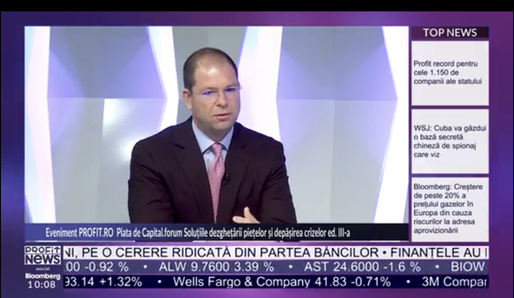Profit.ro Piața de Capital.forum. Bogdan Drăgoi, Lion Capital: Pierdem investitori la doar 5 milioane dolari lichiditate zilnică pe bursă. Există trei paliere pentru creștere 