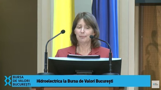 Ambasadoarea SUA despre listarea Hidroelectrica: Suntem mândri că mulți investitori americani au participat. Hidroelectrica are un avantaj competitiv unic