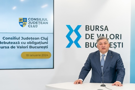 FOTO Obligațiunile plasate în decembrie de Consiliul Județean Cluj ajung la cota Bursei. Investiții într-o infrastructură cât un drum până la Veneția. Clujul - primul județ care face acest exercițiu de piață în ultimul deceniu