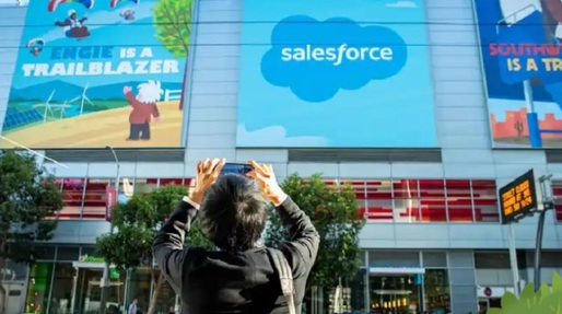Acțiunile Salesforce - cea mai slabă evoluție într-o singură zi din 2004
