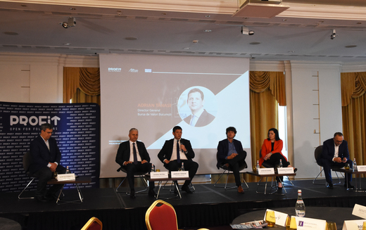 VIDEO Profit Piața de Capital.forum - Ediția a IV-a. Directorul BVB: Sperăm ca scăderea dobânzilor să crească apetitul. Managing Director Investment Banking BCR: Pași mărunți, dar avem discuții cu potențiali emitenți de obligațiuni