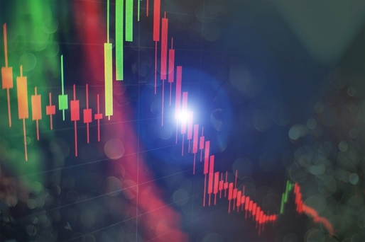 Bursa suferă un declin de 1%