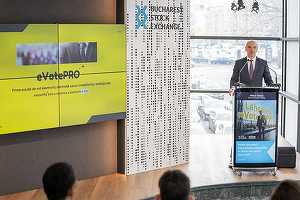 Platforma de participare online la AGA eVote lansează versiunea pentru investitorii instituționali