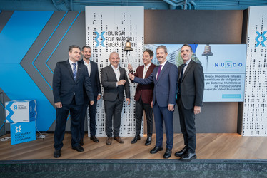 FOTO Un jucător din imobiliare, listat pe bursa din Milano, devine emitent și la BVB, cu obligațiuni garantate 300%. Planuri pentru o listare și a acțiunilor în viitor