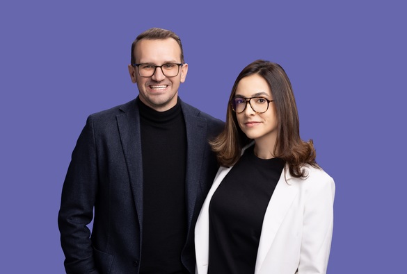 Bogdan Tomoiagă, Președinte CA, și Irina Ciocan Stănescu, CEO