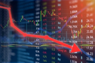 GRAFIC Titlurile Băncii Transilvania suferă un recul puternic pe tranzacții de 50 milioane lei. Impuls corectiv sever și pentru acțiunile Hidroelectrica