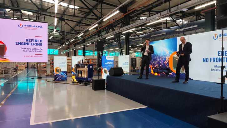 FOTO Nouă fabrică în România. Electro-Alfa deschide la Botoșani o nouă fabrică de transformatoare în parteneriat cu germanii de la SGB-SMIT Group