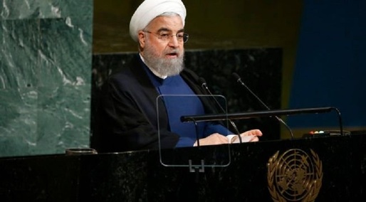 Iranul refuză să renegocieze acordul nuclear cu un Trump ”paria”, anunță Rohani la ONU