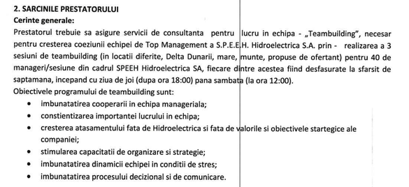 În reorganizare și înainte de a veni pe bursă, Hidroelectrica își trimite top-managerii în team building, pentru 