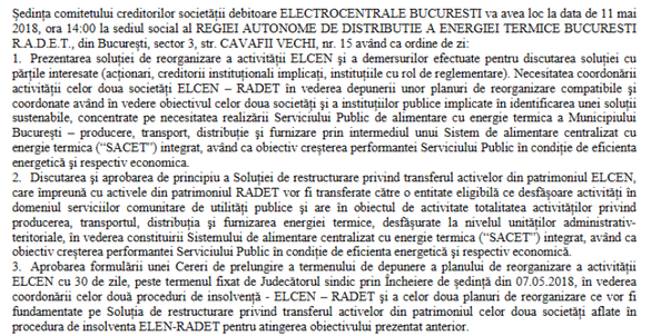 Schimbare de plan pentru salvarea sistemului centralizat de încălzire din București: Primăria Capitalei nu mai cumpără ELCEN de la Ministerul Energiei, ci îi preia direct activele