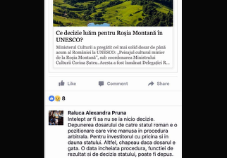 OFICIAL Roșia Montană și precedentul piramidelor egiptene. Demersul României de includere a zonei în patrimoniul UNESCO, argument cu care i se cer despăgubiri de 2% din PIB. Un "Like" dat pe Facebook, printre probele depuse de Gabriel Resources la dosarul