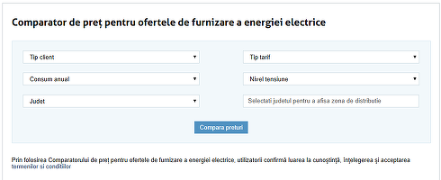 La peste 1 an după ce a lansat un comparator de prețuri la energie, ANRE s-a gândit să-i și oblige pe furnizori să introducă în acesta oferte valabile și ferme