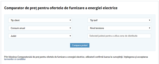 La peste 1 an după ce a lansat un comparator de prețuri la energie, ANRE s-a gândit să-i și oblige pe furnizori să introducă în acesta oferte valabile și ferme