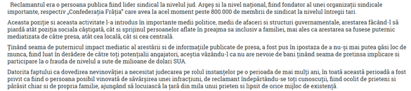 Extras din susținerile avocatului lui Viorel Romanescu, consemnate în motivarea deciziei instanței