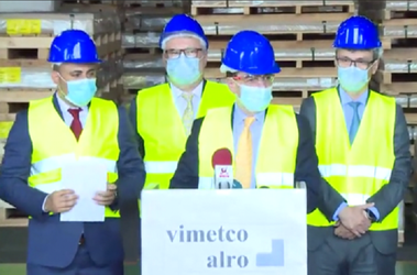 Orban, la Alro Slatina: Vom reduce taxa de cogenerare. Subvenția de stat pentru acoperirea costurilor certificatelor CO2 va fi acordată din iulie