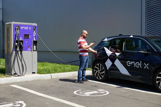 Enel X România a lansat o rețea de puncte de încărcare a vehiculelor electrice în București și în zonele limitrofe