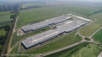 Audi și E.ON au pus în funcțiune cel mai mare sistem fotovoltaic de pe acoperiș din Europa