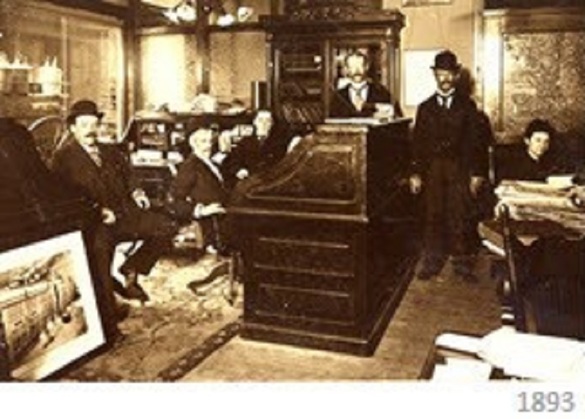 Biroul Sargent & Lundy, 1893. Sursă foto: compania
