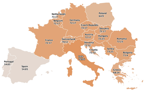 Prețurile spot din România, sub cele din Italia și apropiate de cele din Germania, în pofida reviziei de la Cernavodă