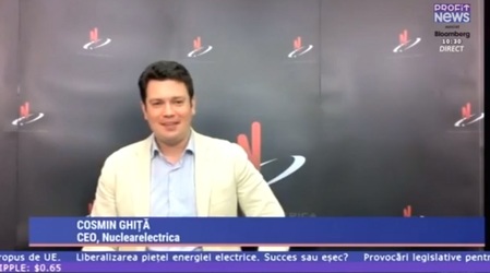 Profit Energy.forum - Cosmin Ghiță, Nuclearelectrica: Suntem optimiști că UE va recunoaște energia nucleară ca "verde". Purtăm discuții cu SUA pentru finanțarea reactoarelor 3-4 de la Cernavodă