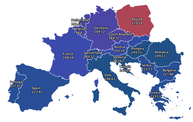 Record. Prețul energiei cu livrare în ziua de luni a ajuns pe OPCOM la 250 de euro/MWh, cel mai mare din Europa