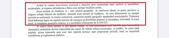 DOCUMENT După ce a dublat prețul gigacaloriei, Timișoara își pune acum problema interzicerii parțiale a debranșărilor de la sistemul centralizat de termoficare insolvent