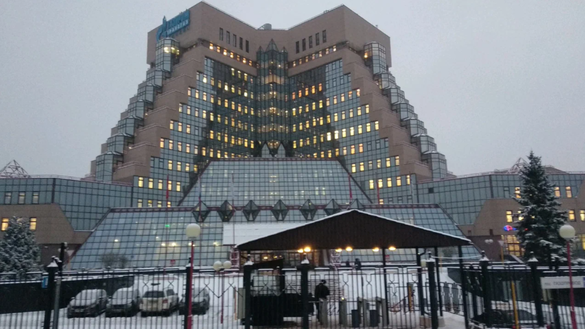 Sediul central din Moscova al Gazprom Mezhregiongaz. Sursă foto: yandex.ru