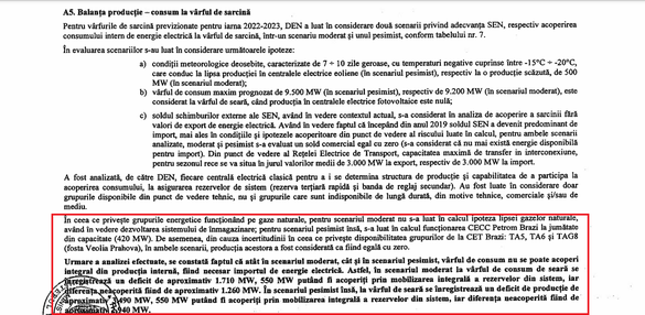 DOCUMENT Datele-cheie despre securitatea energetică la iarnă pe care Guvernul le ascunde. Riscul de stare de alertă a crescut masiv. Consumatori pregătiți pentru raționalizări. Se cere încurajarea încălzirii cu lemne