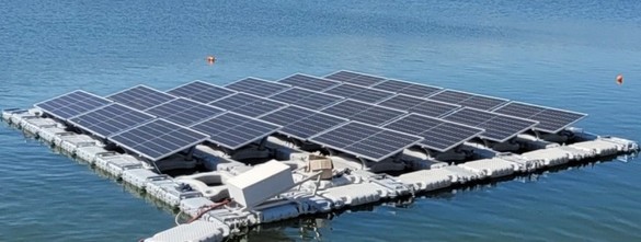 FOTO Un proiect inedit de producere a energiei fotovoltaice a fost lansat în portul Constanța