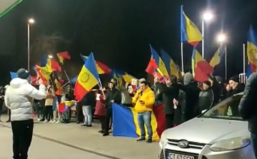 Proteste în benzinăriile OMV. "România nu este țară de mâna a doua!"