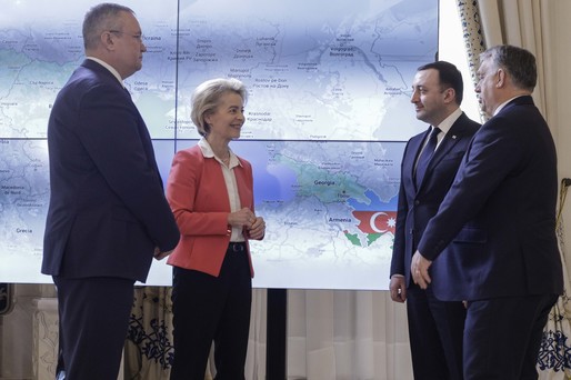 Președintele Azerbaidjan, la București: Anul viitor vom exporta către Europa cel puțin 11,6 miliarde metri cubi de gaz/Romgaz a semnat un acord de livrare de gaz către România, începând din ianuarie anul viitor
