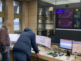 GALERIE FOTO Ministrul Energiei s-a dus la Hidrocentrala Porțile de Fier 1, în inspecție surpriză, cerând o evaluare a condițiilor de muncă 