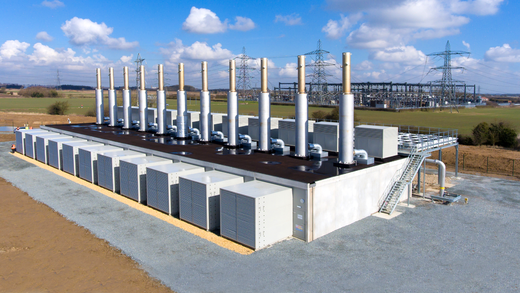 FOTO ″Coproducție″ electrică greco-anglo-română: centrală de echilibrare pe gaze de 20 MW la Răcari