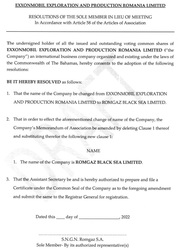 Romgaz și-a bugetat investiții de peste 730 milioane lei în gazele din Marea Neagră