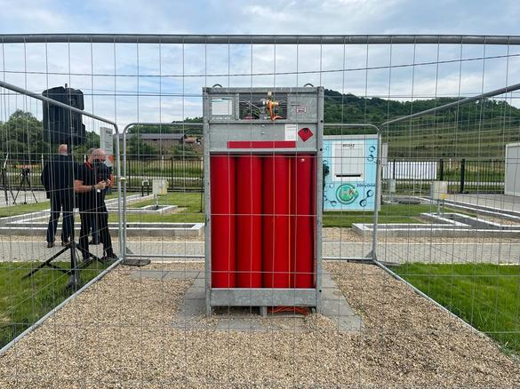 FOTO E.ON a început teste-premieră în România: aragaz cu amestec de gaz și hidrogen