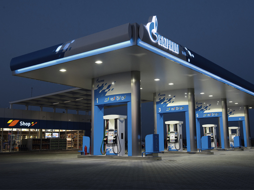 Compania care operează benzinăriile Gazprom în România și-a majorat pierderile și a scăzut la o cotă de sub 1% pe piața de retail

