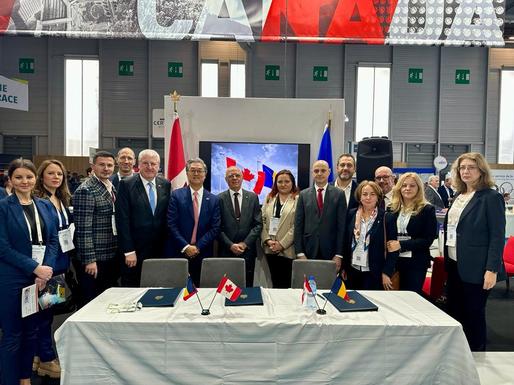 FOTO Nuclearelectrica a semnat la Paris contractul de jumătate miliard euro pentru retehnologizarea unității 1 de la Cernavodă