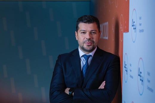 FOTO - CEO-ul PPC, care tocmai a cumpărat afacerea Enel din România, a venit la Ciolacu 