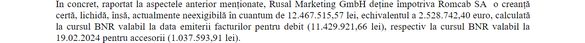 Sursă: Buletinul Procedurilor de Insolvență. Sublinierile aparțin Profit.ro