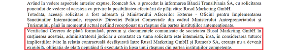 DOCUMENT Al doilea cel mai mare producător de aluminiu al lumii, în spate cu un magnat rus celebru, are de recuperat bani din România