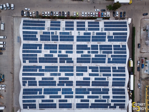 FOTO Restart Energy a finalizat o centrală solară pentru Romtextil, cu o valoare de peste jumătate de milion de euro