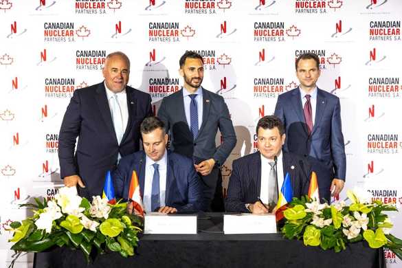 FOTO Nuclearelectrica a cumpărat de la canadieni management de proiect pentru retehnologizarea reactorului 1 de la centrala Cernavodă
