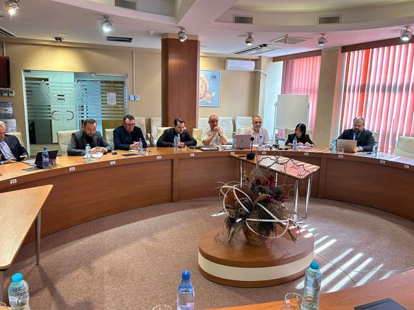 Instantaneu din cadrul ședinței de vineri a Comandamentului Energetic Național