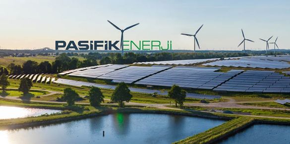 Logo-ul diviziei de energie a Pasifik Holding. Sursă foto: https://pasifik.com/