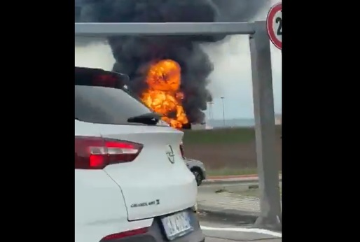 VIDEO Explozie la o instalație petrolieră de lângă Florența. Mai mulți morți și răniți