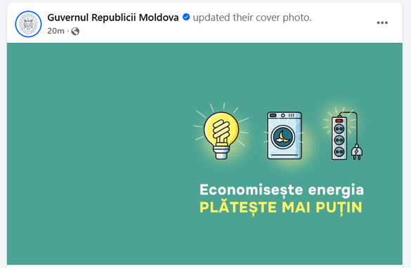 FOTO&VIDEO Criza energetică din Republica Moldova: Guvernul basarabean îndeamnă populația să economisească curentul electric. Ce răspuns ironic a primit