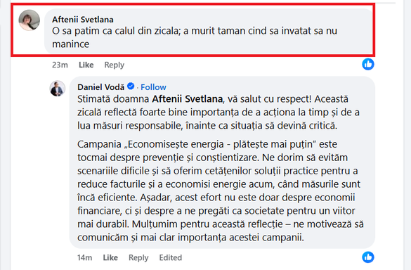 FOTO&VIDEO Criza energetică din Republica Moldova: Guvernul basarabean îndeamnă populația să economisească curentul electric. Ce răspuns ironic a primit