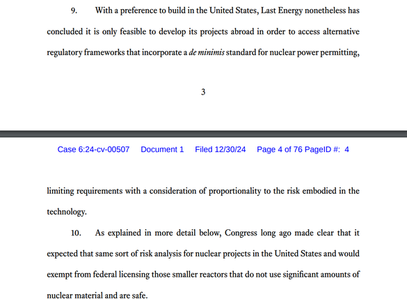 DOCUMENT Un dezvoltator american de mini-reactoare nucleare activ și în România și-a dat în judecată reglementatorul federal din SUA, după ce l-a lăudat pe cel român