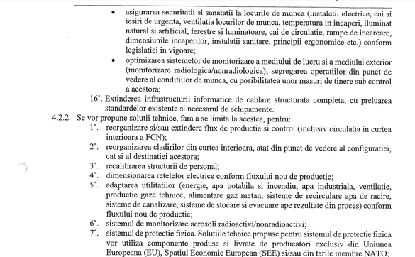 DOCUMENT Nuclearelectrica face primul pas spre dublarea capacității de producție a fabricii sale de combustibil nuclear de la Pitești, pentru noile reactoare 3 și 4 de la centrala Cernavodă